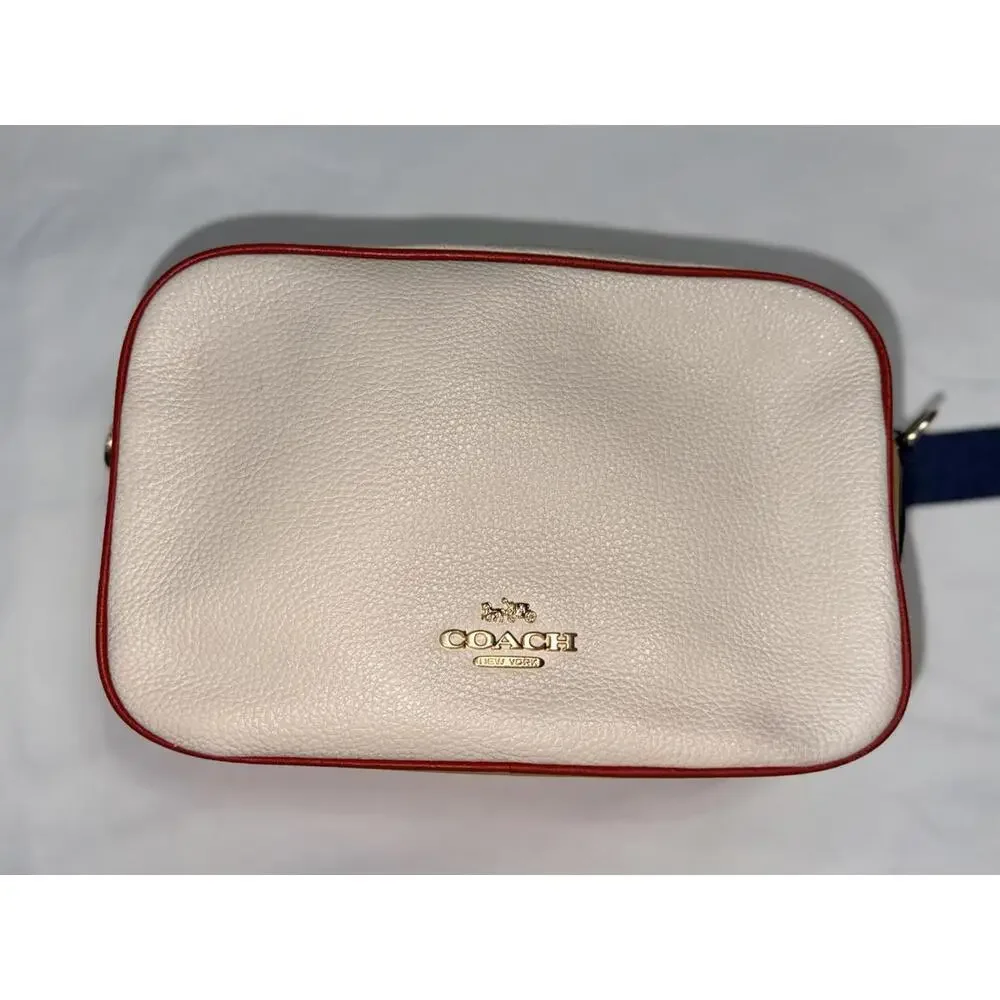 Coach Jes Crossbody In Colorblock Pebble Leather C7682 - Picture 2 of 9